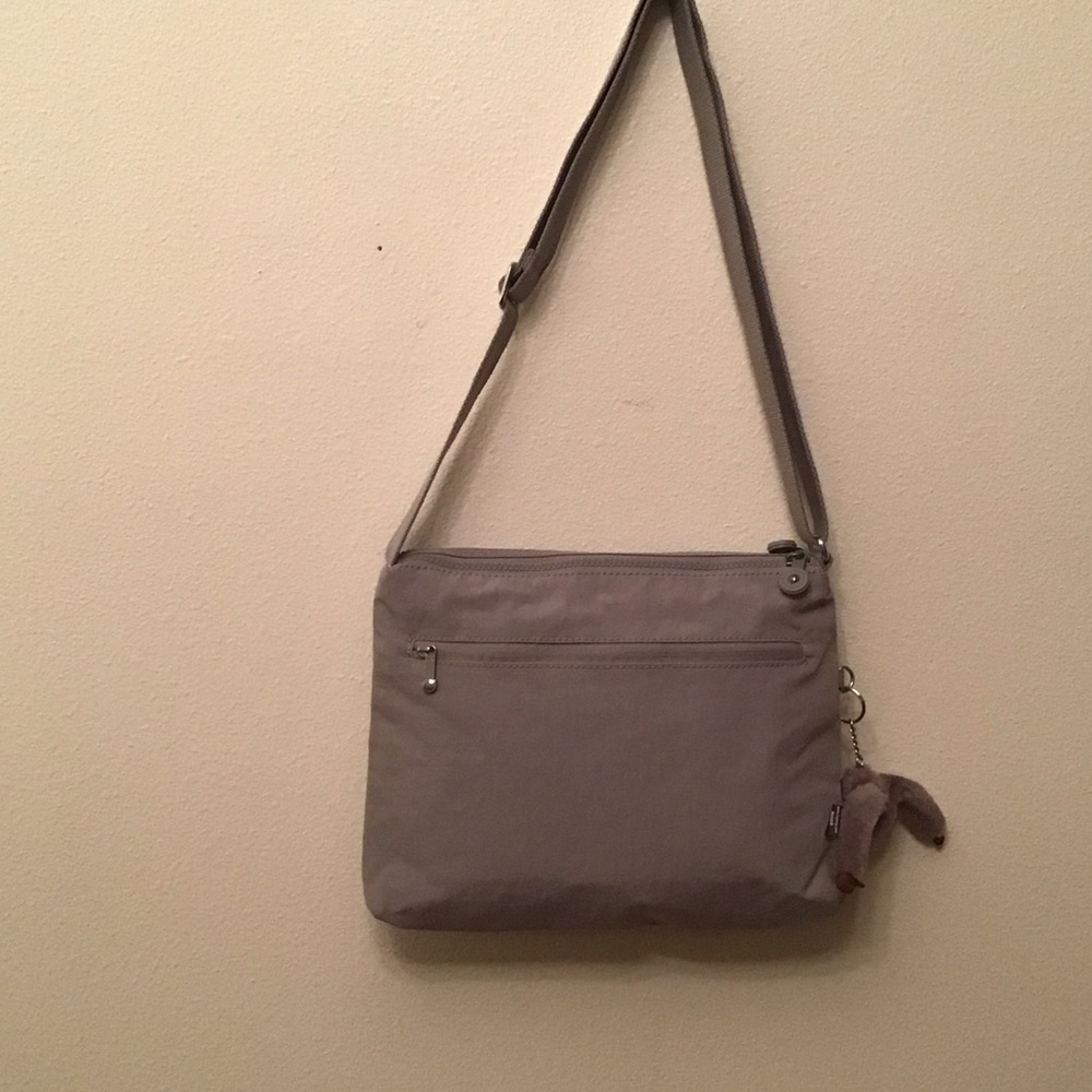 ✔️Kipling Light Gray Annabelle Crossbody Bag, NWT - Picture 5 of 15